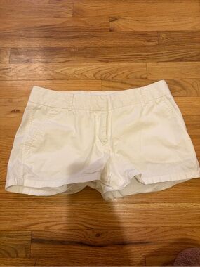 J crew White Women's Casual Cotton Shorts